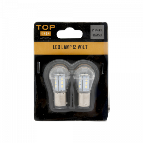Topgear led lamp 12 volt bay15d