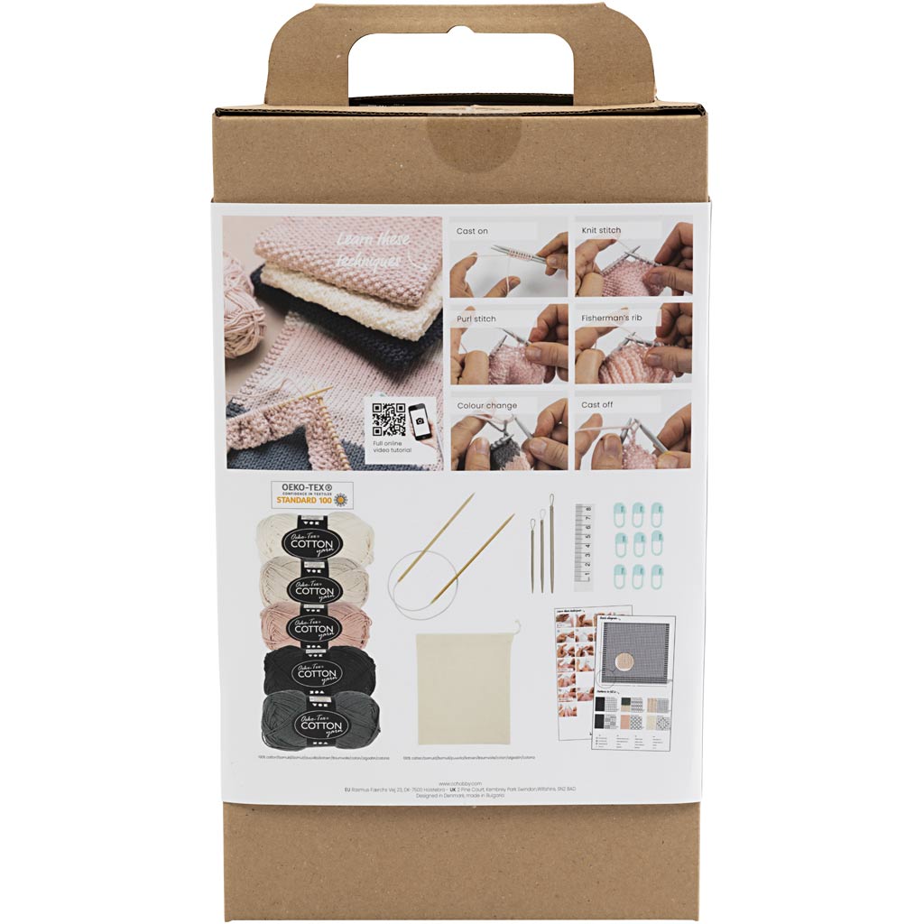 Creativ company cc startersset leren breien