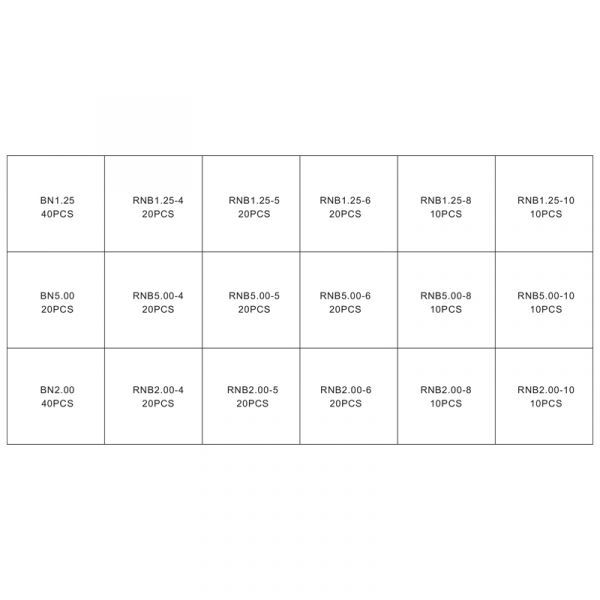 Topgear TOPGEAR Adereindhuls oog ass. 340-delig