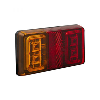 Ac hterlicht led basic 150x80x21.5 mm.