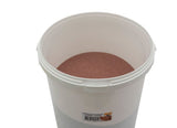 Abi straalgrit emmer 12.5 kg rood 0.2-0.6 mm - afbeelding 2