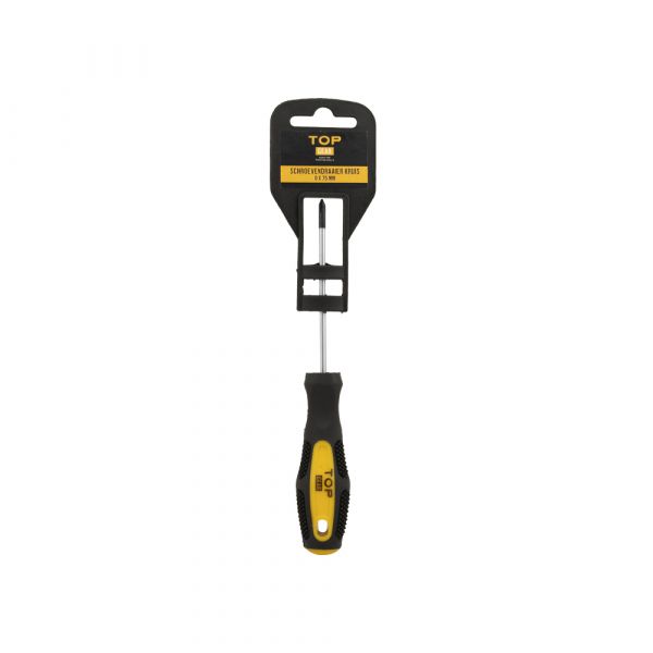 Topgear schroevendraaier 0x75 mm.