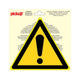 Sticker gevaar - 200 mm driehoek.