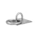 Muurplaat met oog 8 mm.