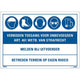 Bouwplaatsbord verboden toegang voor - 500x700 mm.