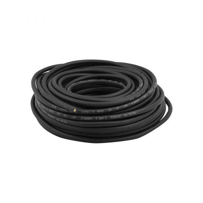 Neopreen kabel 3x1.0 zwart 20 meter.
