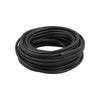 Huishoudsnoer 2x0.75 zwart 10 meter.