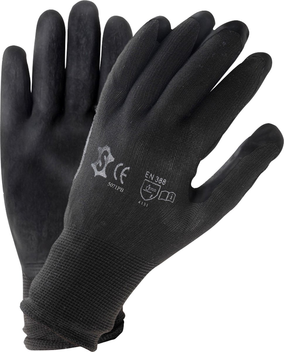 Sacobel handschoenen pu zwart maat 9 (xl)