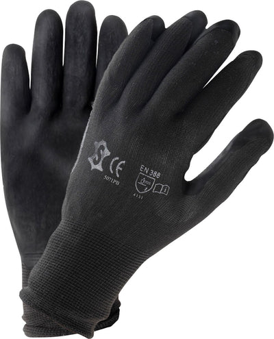 Sacobel handschoenen pu zwart maat 9 (xl)
