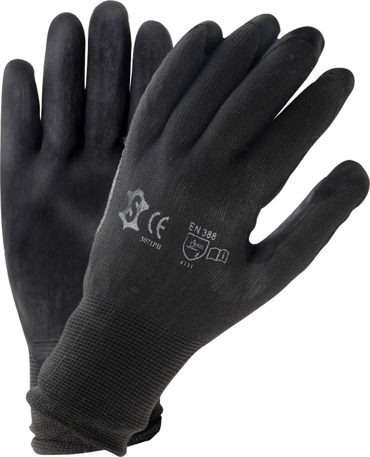 Sacobel handschoenen pu zwart maat 9 (xl)