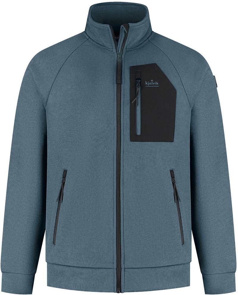 Kjelvik outdoorvest daley blauw 4xl