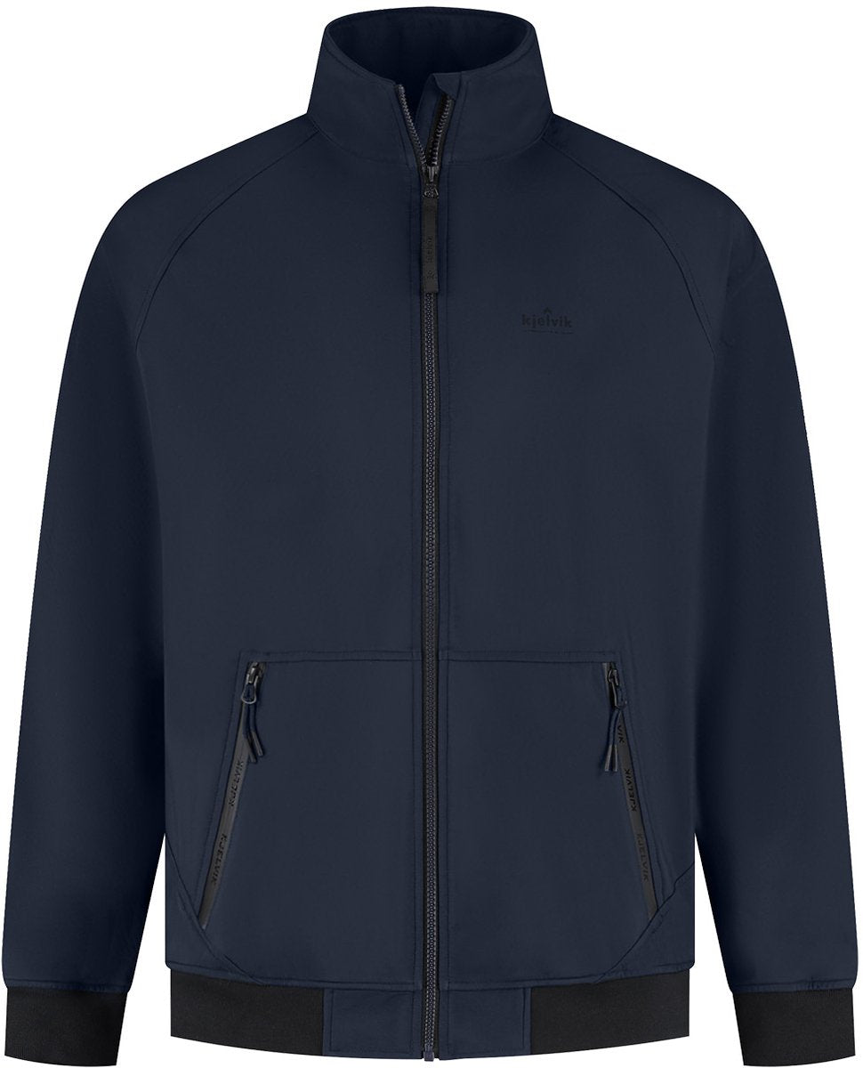 Kjelvik outdoorjas dionn donkerblauw