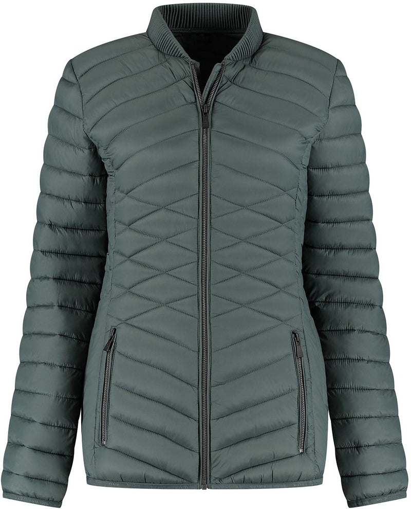 Kjelvik outdoorjas izzy balsam groen