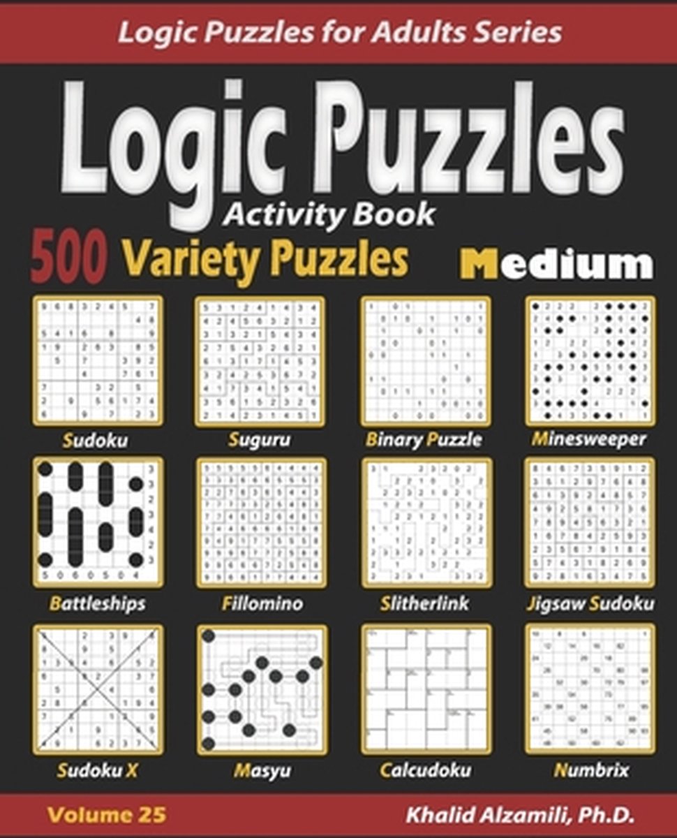 Ty activi book logic puzzles