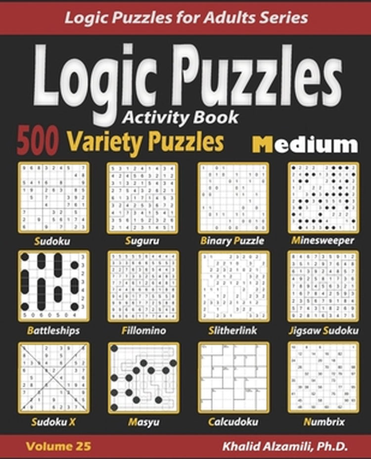 Ty activi book logic puzzles