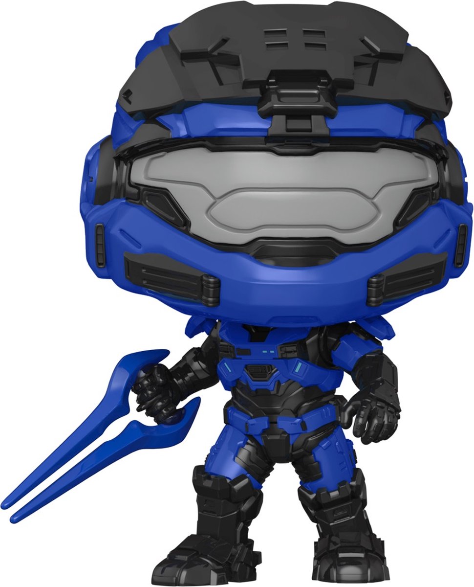 Funko pop! - halo infinite - bobble head pop - mark v with blue sword - chase