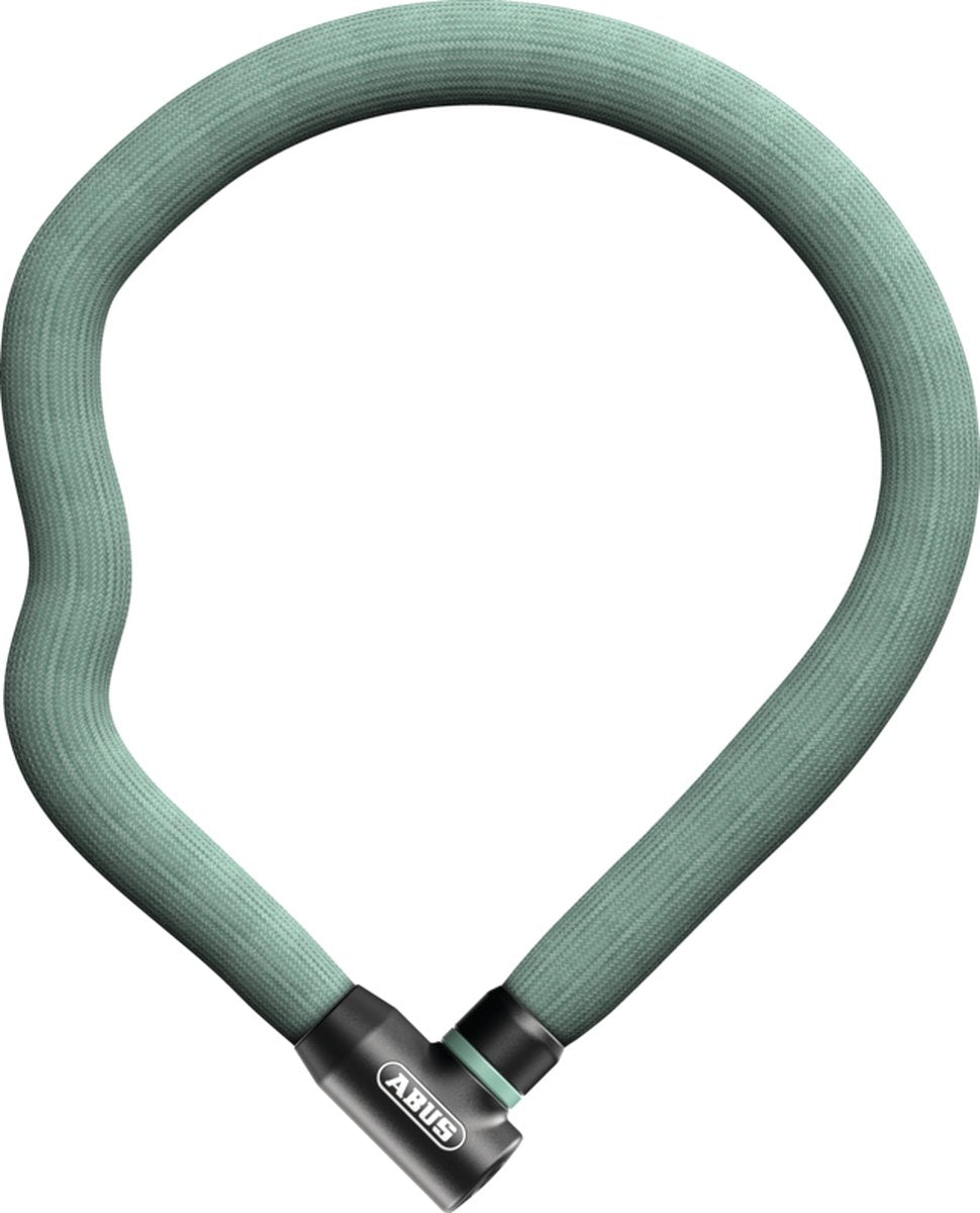 Abus fietsslot kettingslot - goose lock 4204k - security level 6 - lichtgroen - 110 cm - geschikt voor elektrische fietsen en stadsfietsen