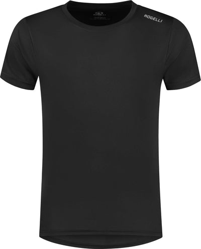 Rogelli promo heren hardloopshirt - korte mouw - zwart