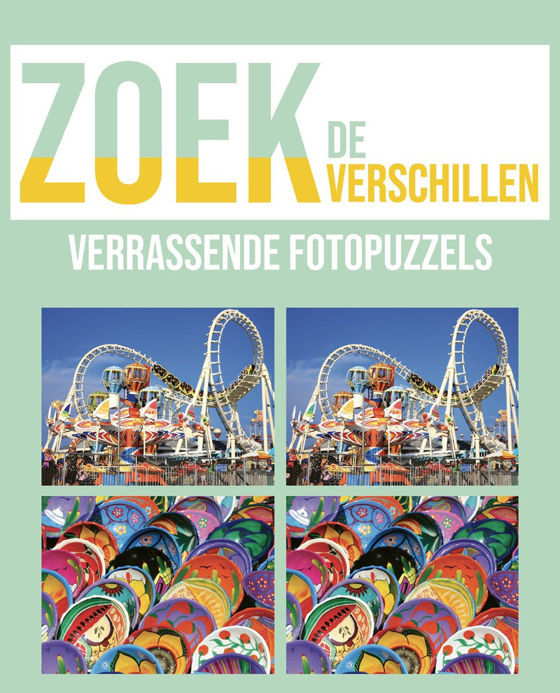 Zoek de verschillen - verrassende fotopuzzels - logische foto puzzels