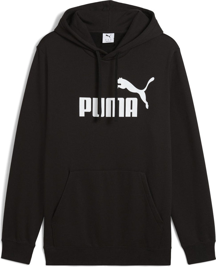 Puma ess no. 1 logo hoodie fl heren sporttrui - black