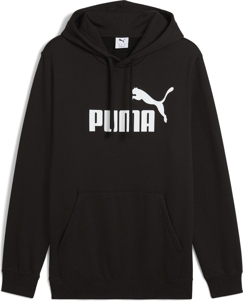 Puma ess no. 1 logo hoodie fl heren sporttrui - black