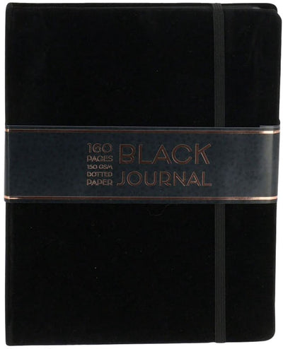 Koopman bulletjournal zwart notitieboek 17x22cm creatief speelgoed.