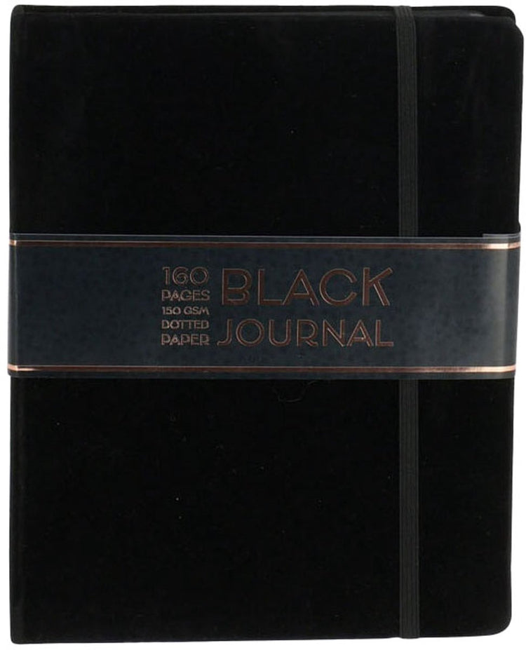 Koopman bulletjournal zwart notitieboek 17x22cm creatief speelgoed.