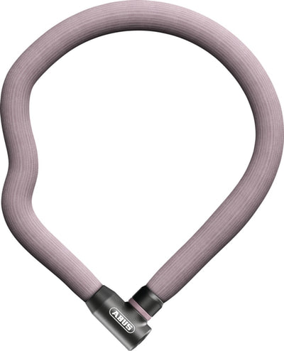 Abus fietsslot kettingslot - goose lock 4204k - security level 6 - roze - 110 cm - geschikt voor elektrische fietsen en stadsfietsen