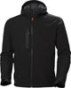Helly hansen kensington hooded softshell 74230 - mannen - zwart - s