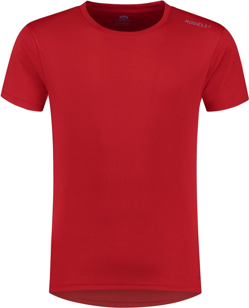 Rogelli promo hardloopshirt heren - korte mouwen - rood - xs