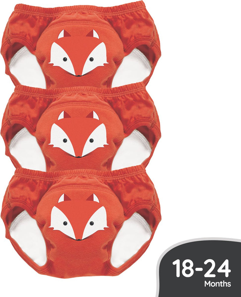 My carry potty oefenbroekjes zindelijkheidstraining – 18 - 24 maanden – vos – herbruikbaar