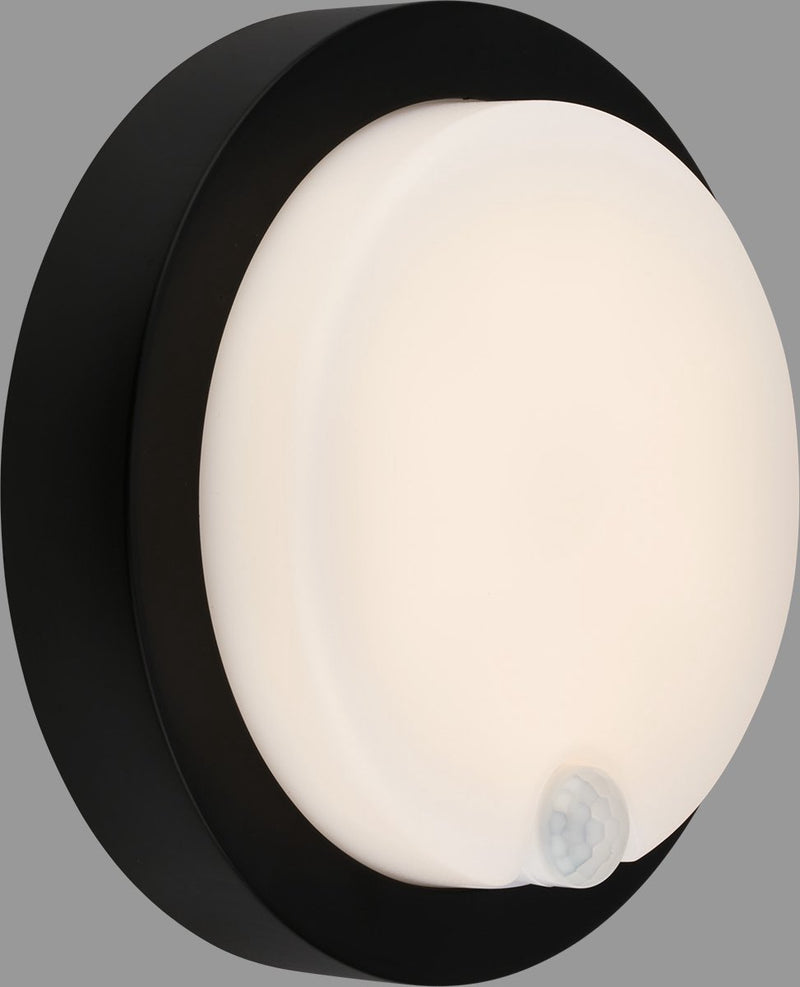 Briloner pula - wandlamp oplaadbaar - buitenverlichting - buitenlamp met bewegingsmelder- met akku - usb-c - 4w - zwart
