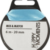 Happy moments satijnlint lichtblauw, 15m