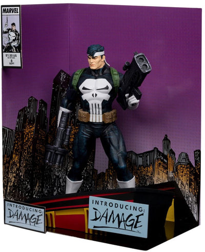 Mcfarlane toys marvel collection pvc statue 1 6 the punisher (the punisher war journal #8) 26 cm beeld