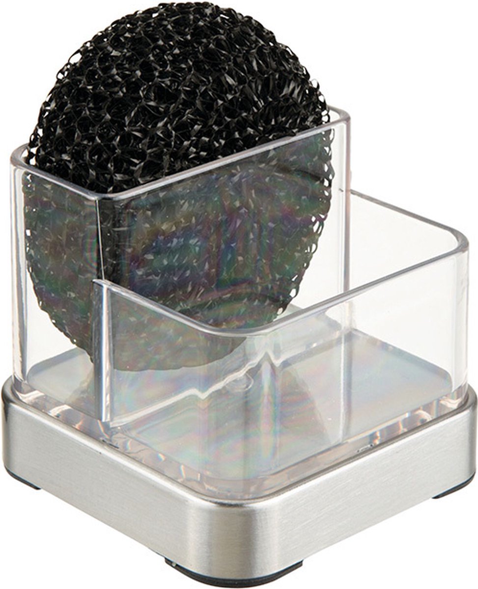 Idesign - forma scrub hub - kunststof - transparant