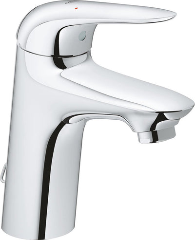 Grohe eurostyle wastafelkraan - met ketting - medium - chroom