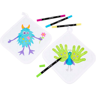 Https: www.cchobby.nl groepsset-pannenlappen-met-stiften-zwart-wit-1-set