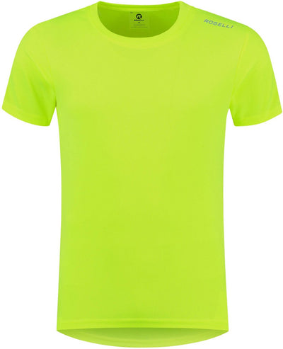 Rogelli promo heren hardloopshirt - korte mouw - geel