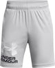 Under armour ua tech logo shorts jongens sportbroek - grijs