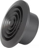 Europlast rond ventilatierooster grill ø100 mm antraciet - nga100a