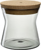 Leonardo forma x voorraadpot 16cm grijs