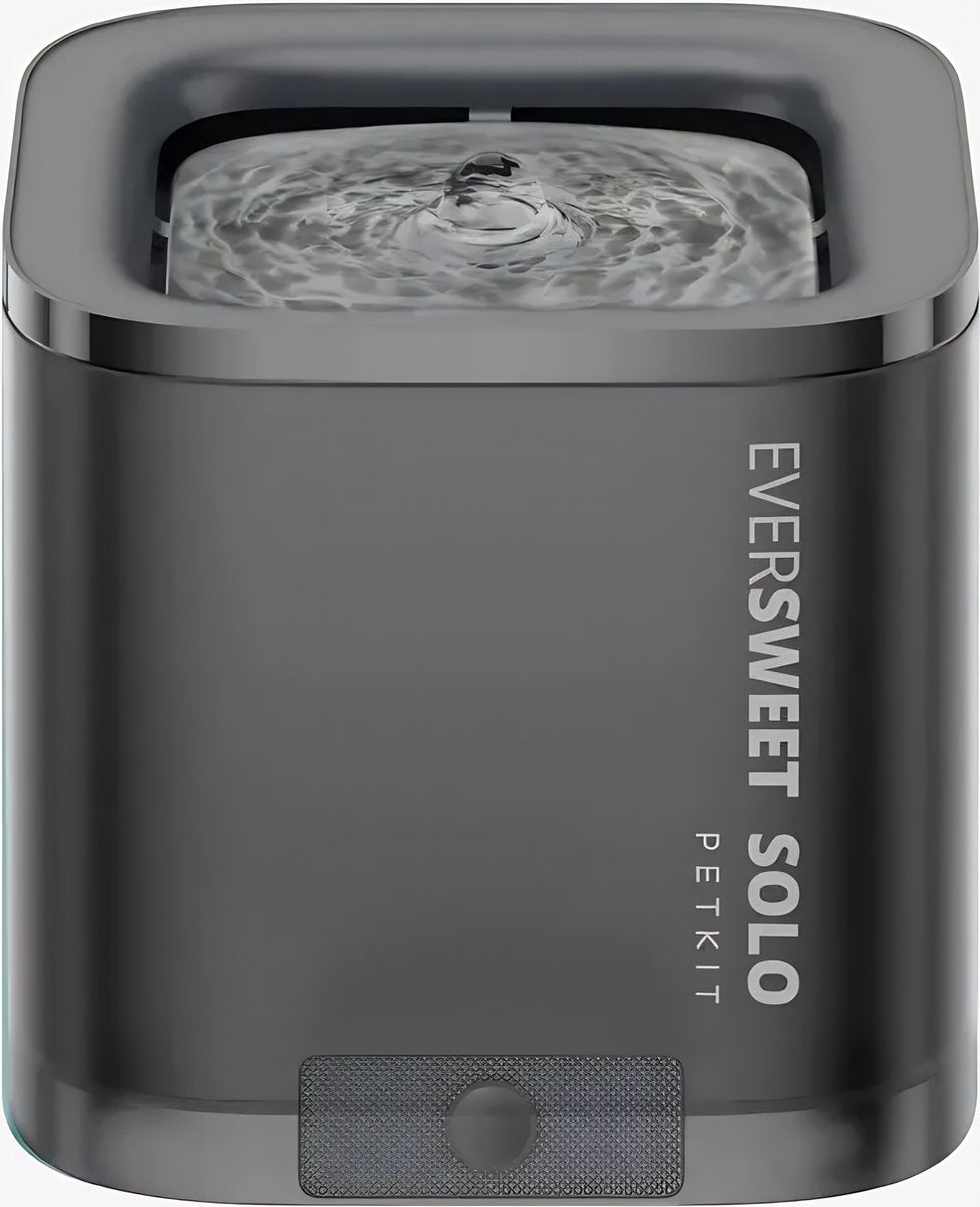 Petkit - eversweet solo se fontein - grijs - 1.8l - ultrastil - automatische drinkfontein voor kat en hond