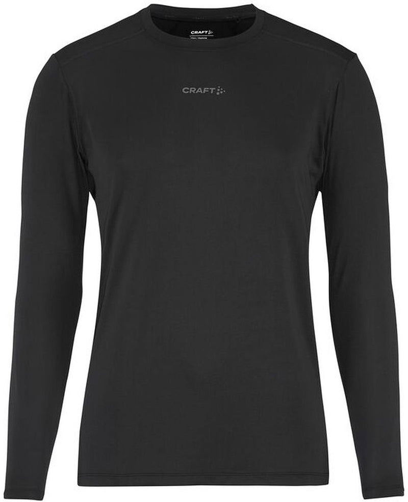 Craft adv essence 2 running longsleeve heren - zwart | maat: m