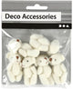 Creativ company teddyberen 4x2,5 cm 6 stuks