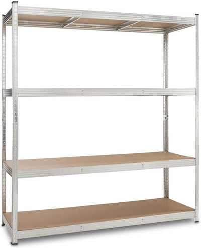 Kreator krt674005 robuust opbergrek - 180 x 60 x 160 - max 1000kg - inclusief 4 schappen