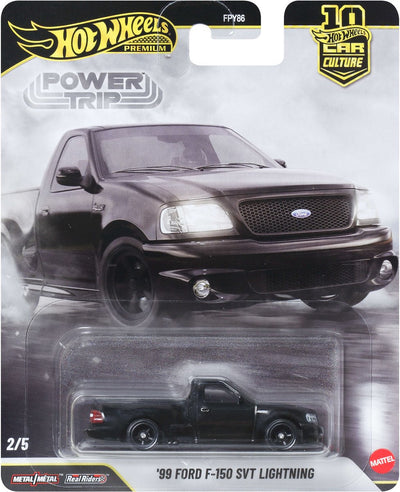 Hot wheels jkf33 - power trip - '99 ford f-150 svt lightning