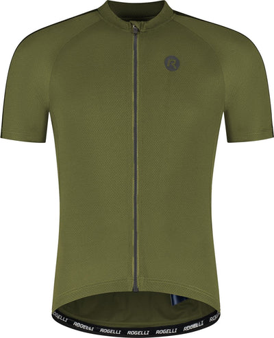 Rogelli explore fietsshirt heren - korte mouwen - groen - m