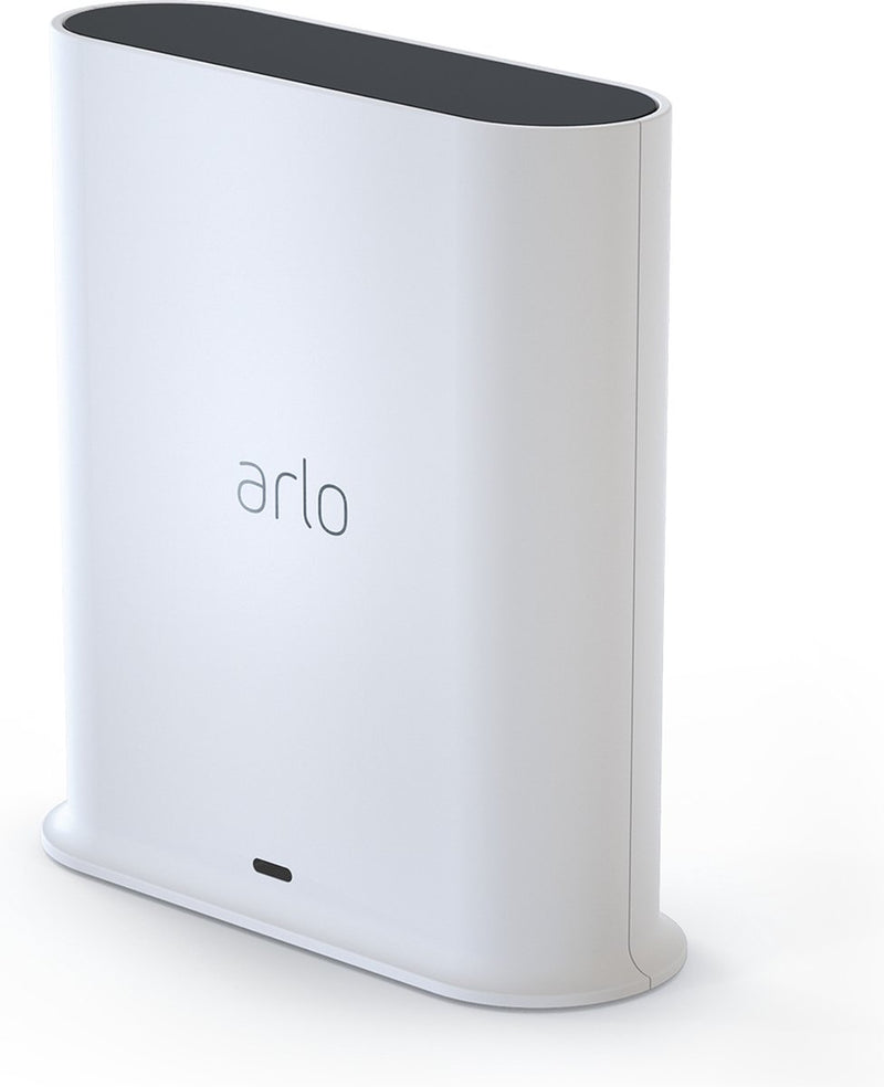 Arlo ultra smart hub (wit) - smart hub - gecertificeerd accessoire - lokale opslag via micro sd-kaart, 2,4 5 ghz wifi, ethernetkabel, apple homekit-connectiviteit - compatibel met deurbellen, camera's floodlights - vmb5000-100eus