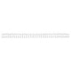Gbc draagbindruggen wirebind 34 metaal 6mm wit capaciteit 45vel