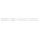 Gbc draadrug wit - a4 - 8 mm - 34 lussen - 100 stuks